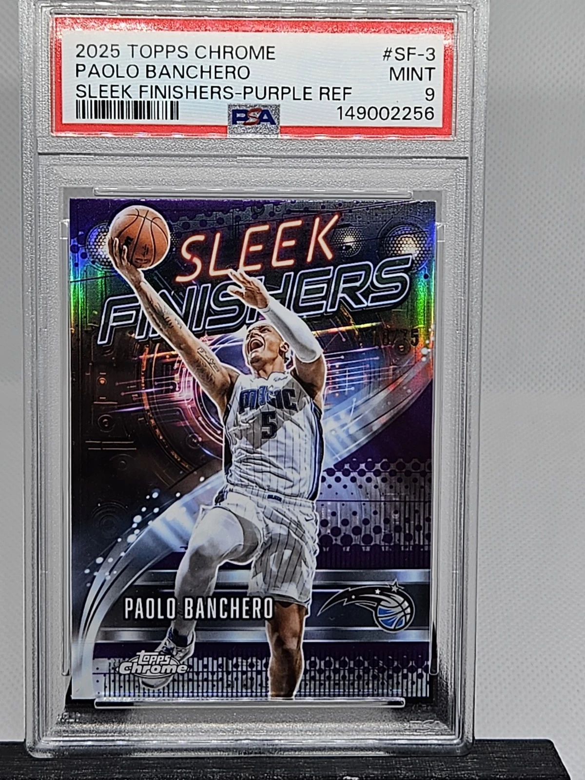 Paolo Banchero 2025 Topps Chrome Basketball card