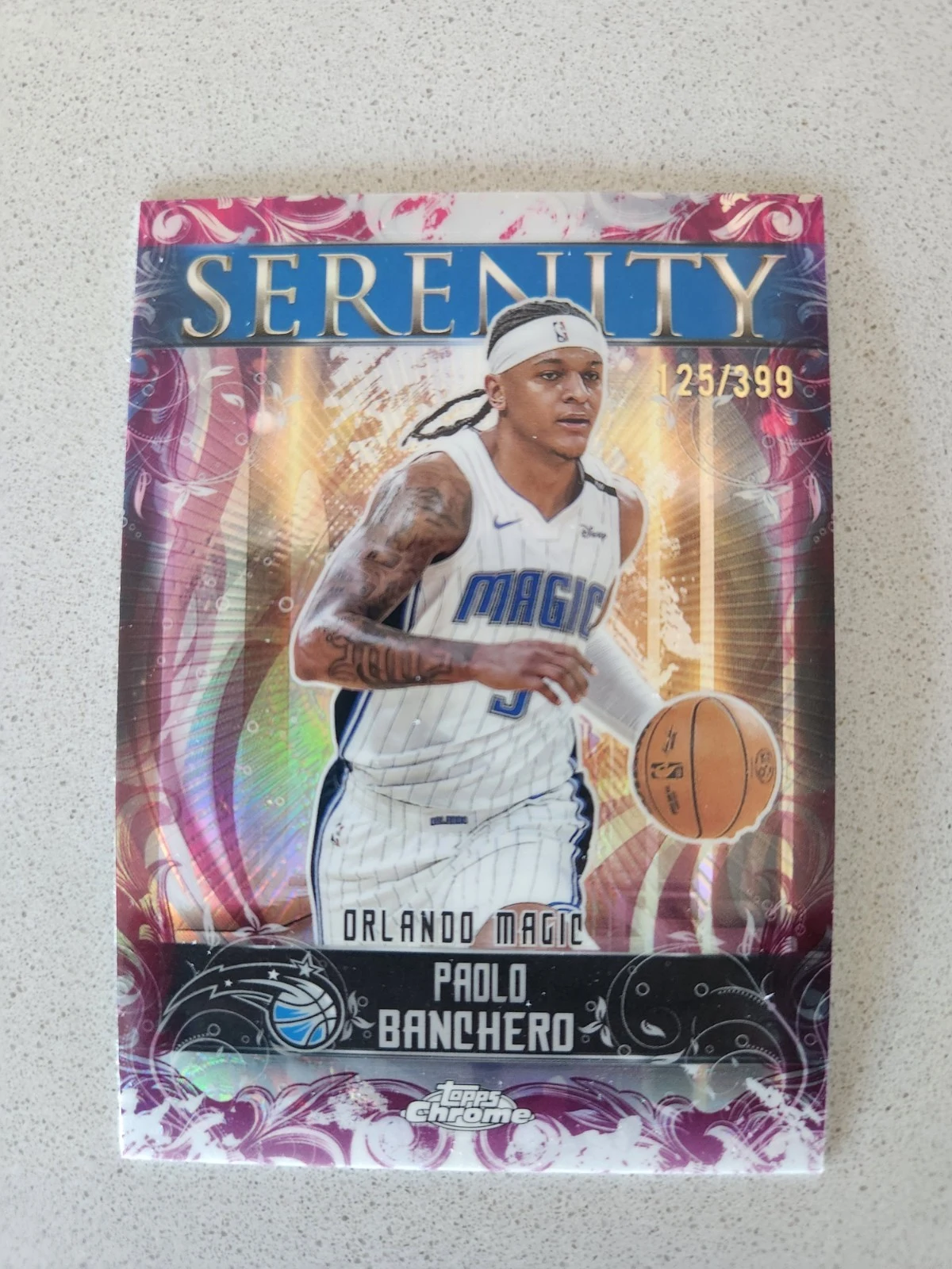 Paolo Banchero 2025-26 Topps Chrome card