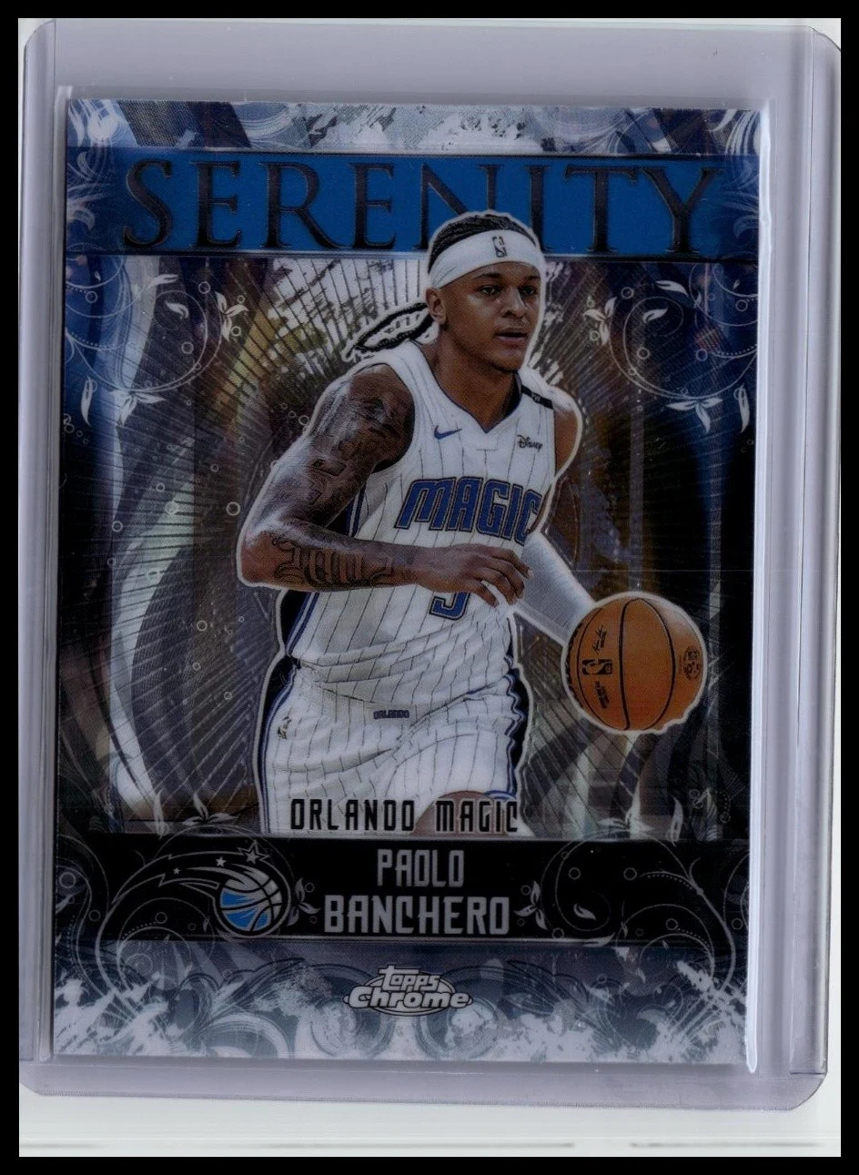 Paolo Banchero 2025 Topps Chrome Basketball card