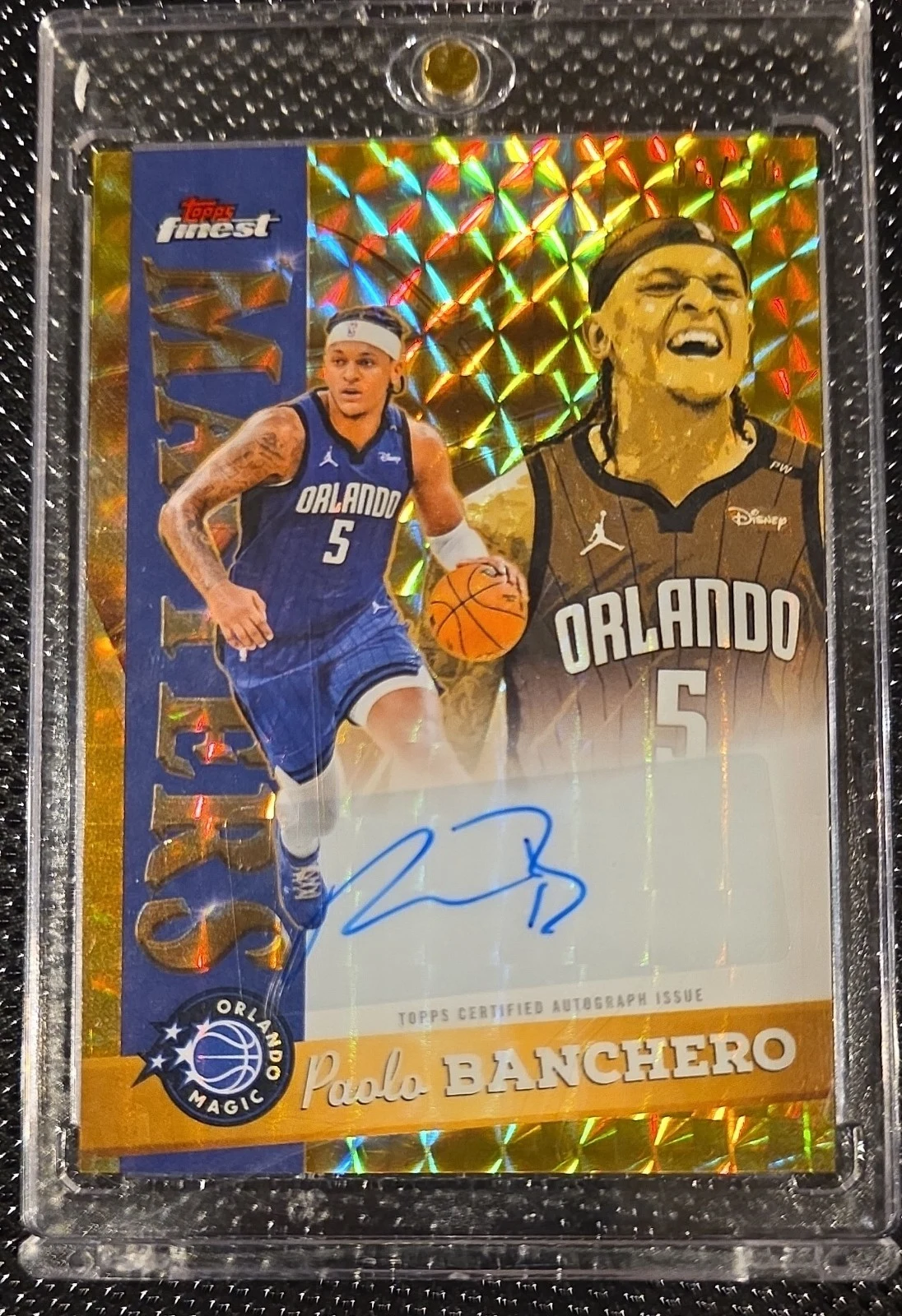 Paolo Banchero 2025 Topps Chrome Basketball card