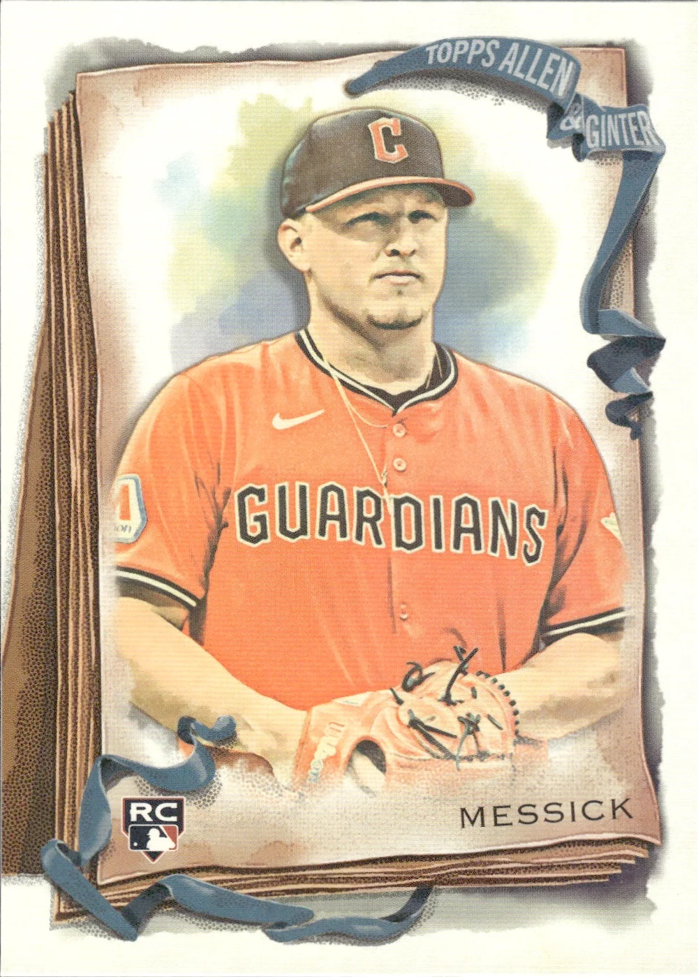 Parker Messick #48 Rookie Card 2026 Topps Allen & Ginter trading rookie card - Front