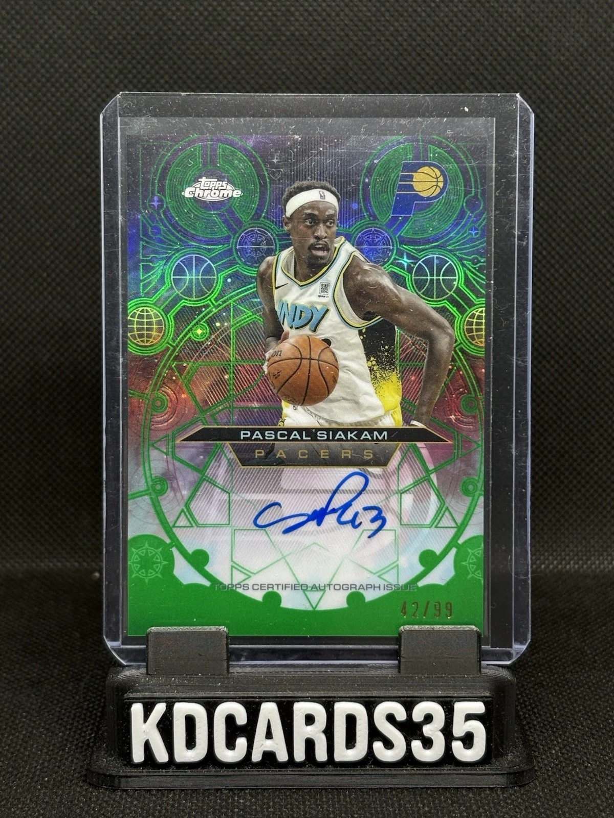 Pascal Siakam 2025-26 Topps Chrome card