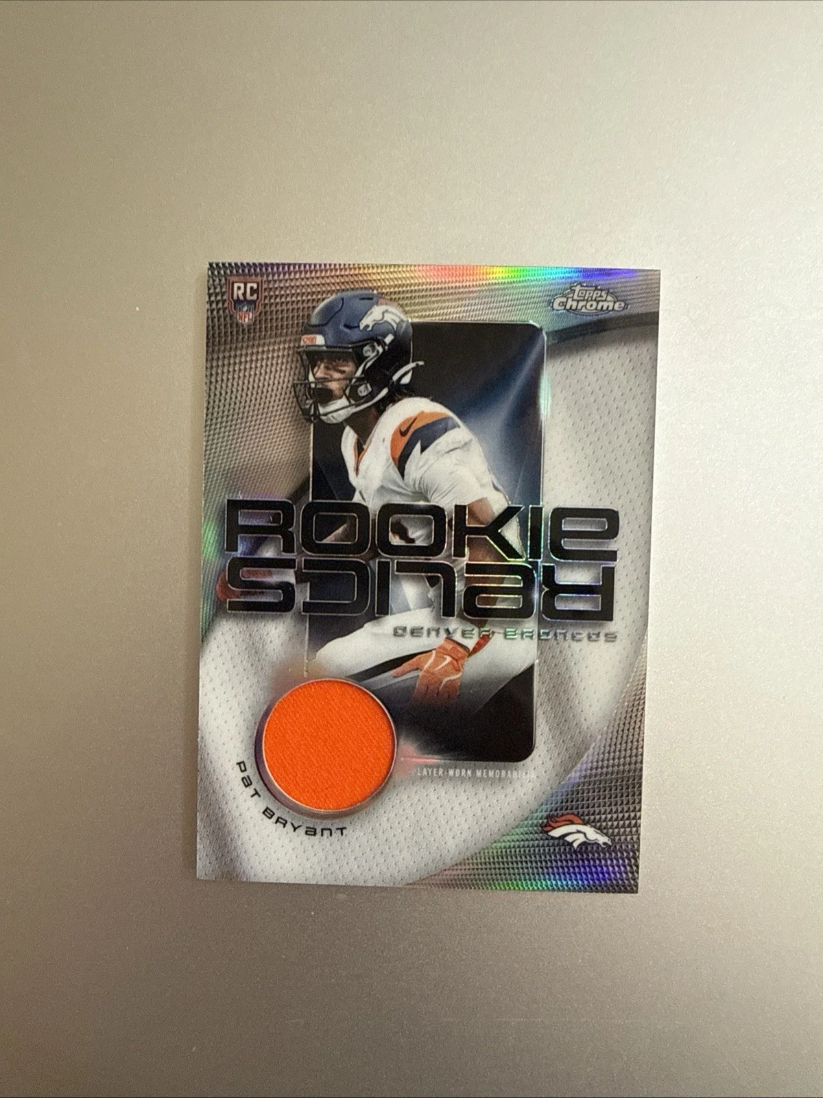 Pat Bryant 2025 Topps Chrome Football card