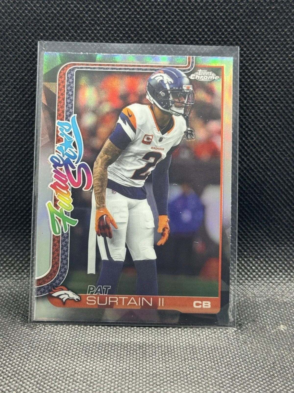 Pat Surtain II 2025 Topps Chrome Football card