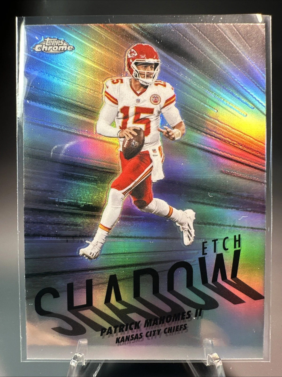 Patrick Mahomes II 2025 Topps Chrome Football card