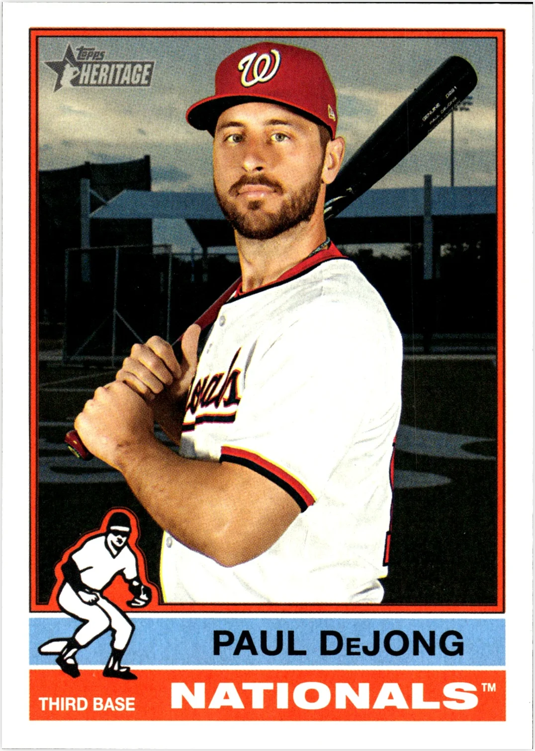 Paul DeJong 2025 Heritage High Number #663 baseball card - Front