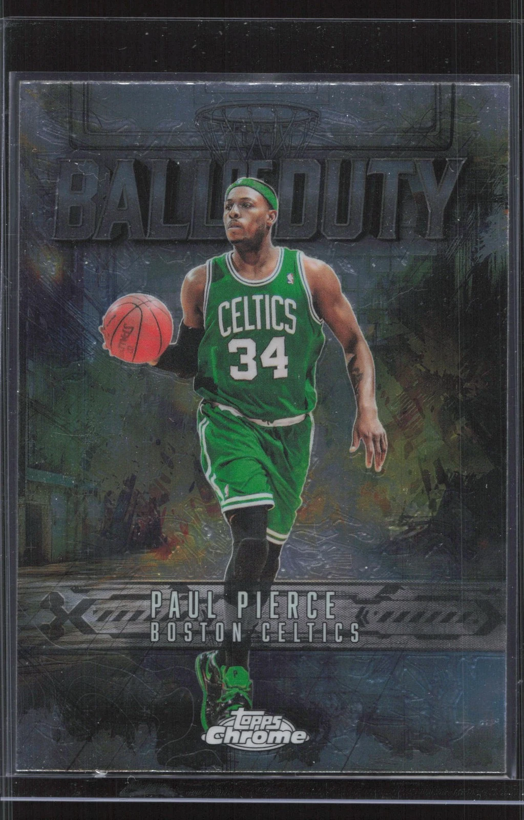 Paul Pierce 2025-26 Topps Chrome card
