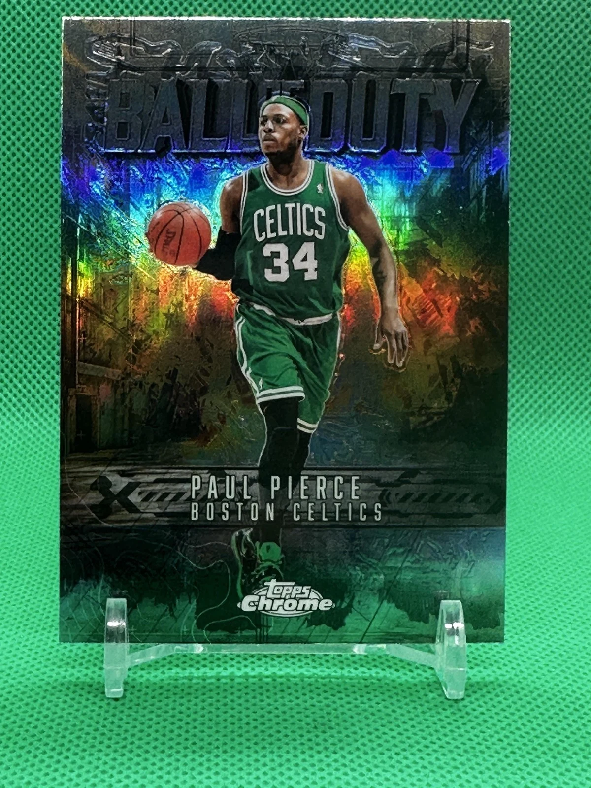 Paul Pierce 2025 Topps Chrome Basketball card
