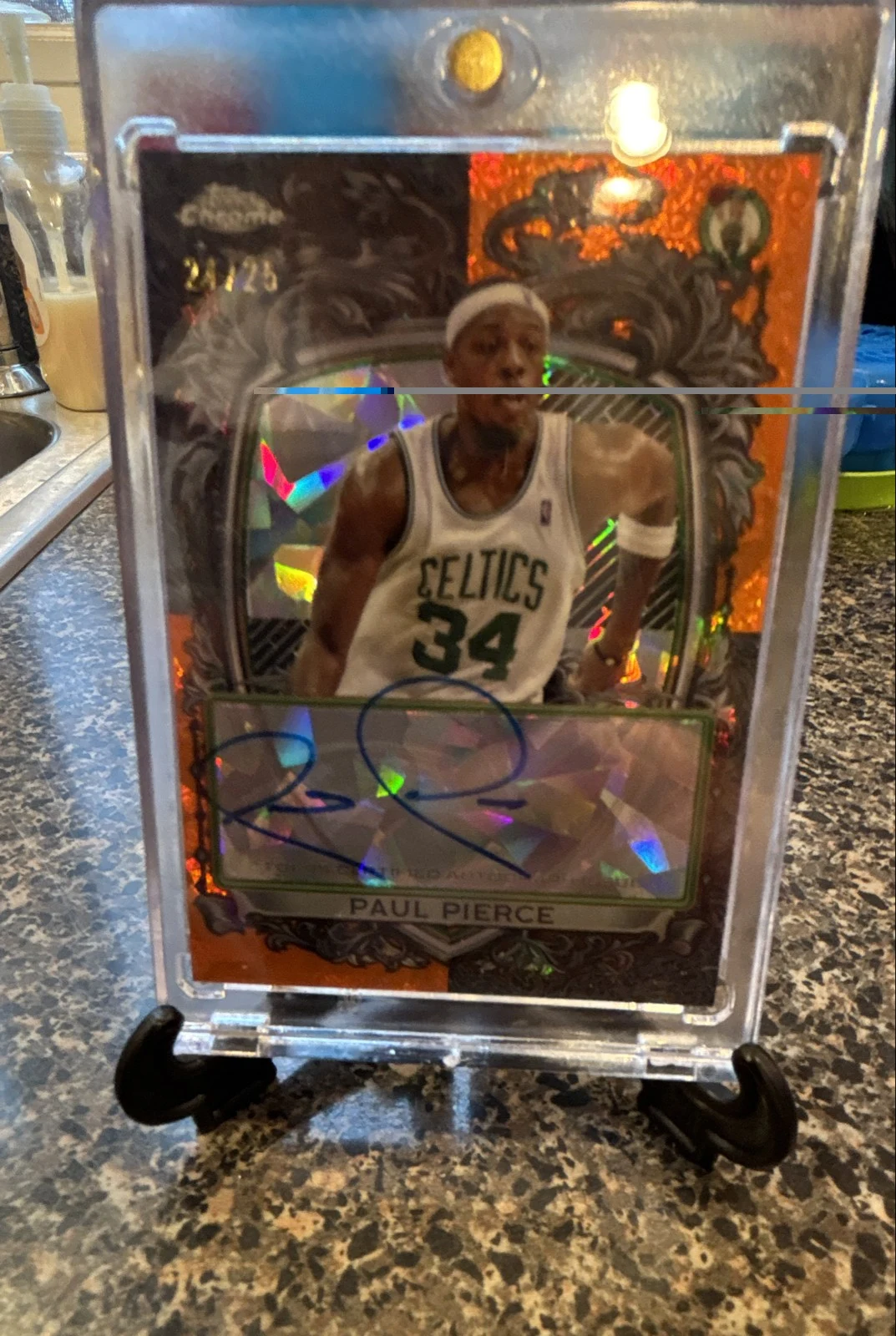 Paul Pierce 2025-26 Topps Chrome card