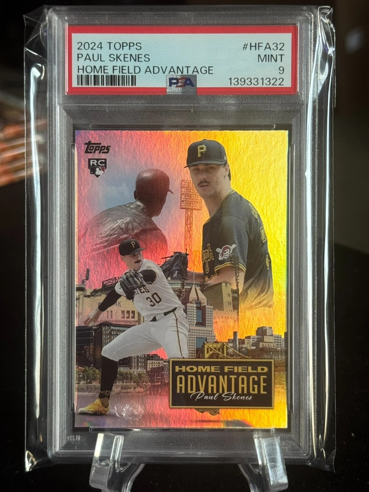 Paul Skenes #HFA-32 2024 Topps Update Series Baseball Home Field Advantage front