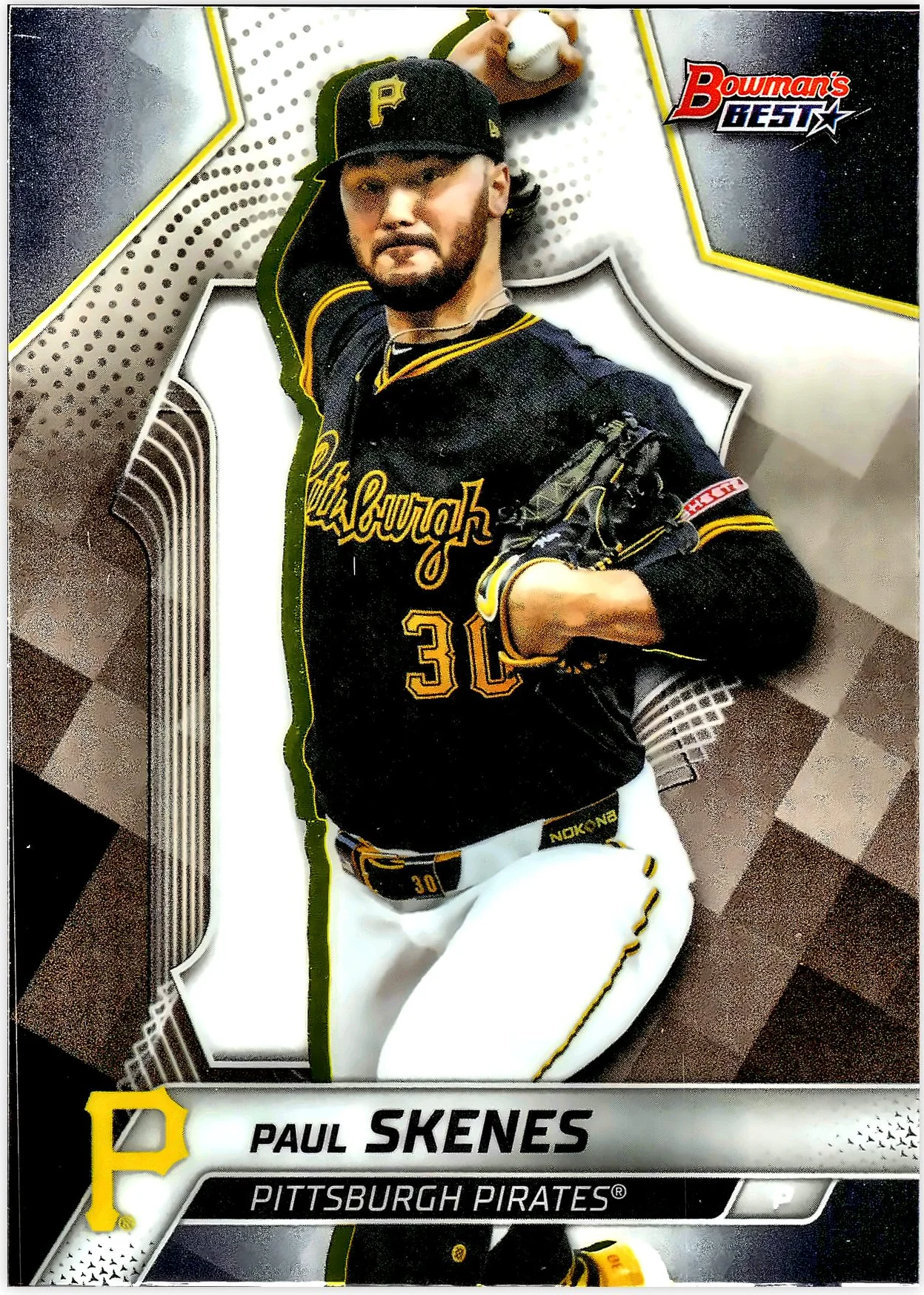 Paul Skenes 2025 Bowman's Best #40 baseball card - Front