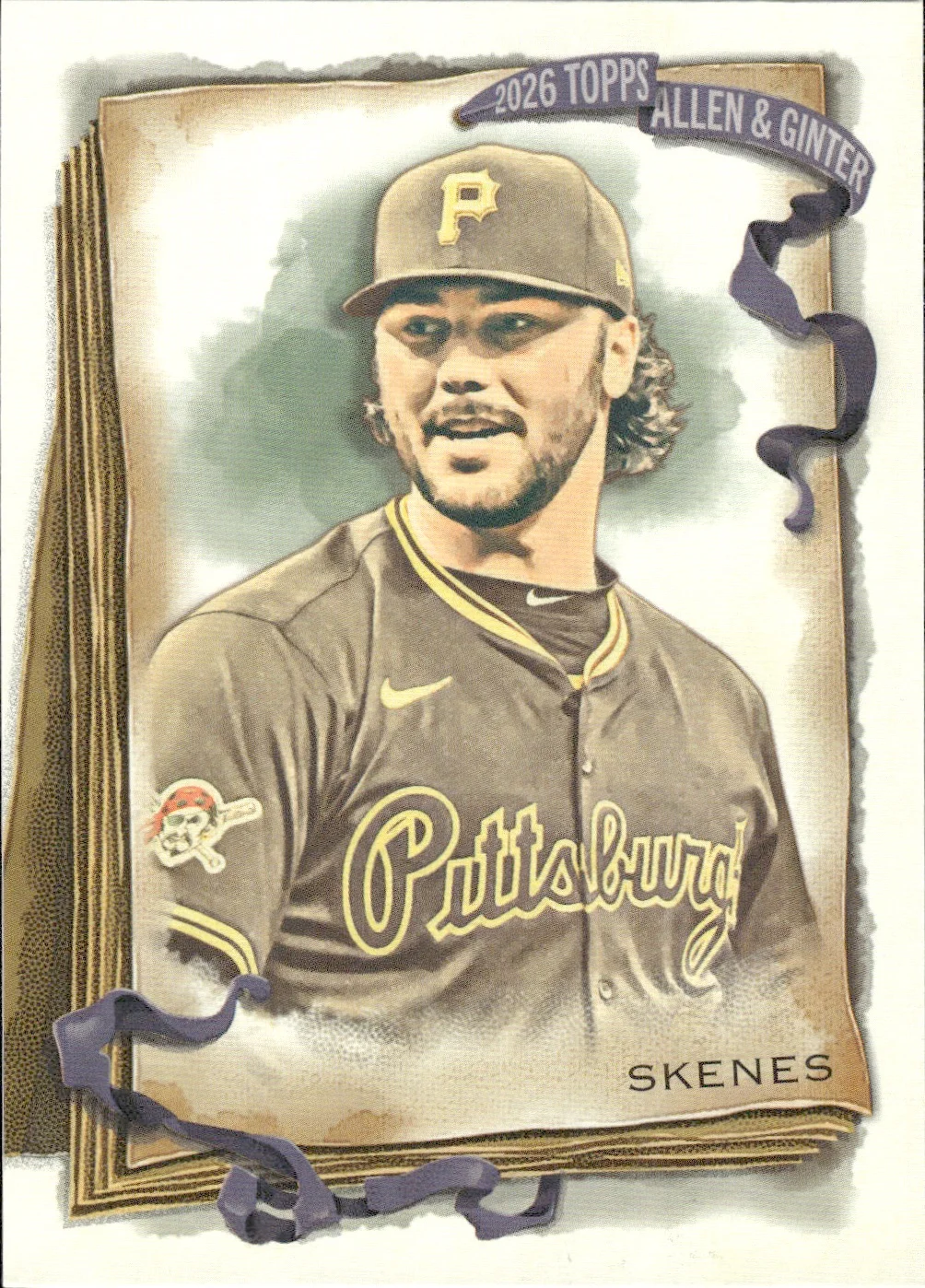 Paul Skenes #30 2026 Topps Allen & Ginter The World's Champions trading card - Front