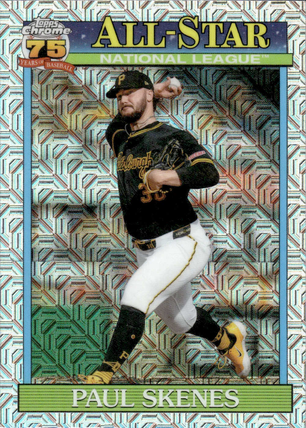 Paul Skenes #91ASC-27 Mojo Silver Pack 2026 Topps Series 2 Baseball All-Star baseball card - Front