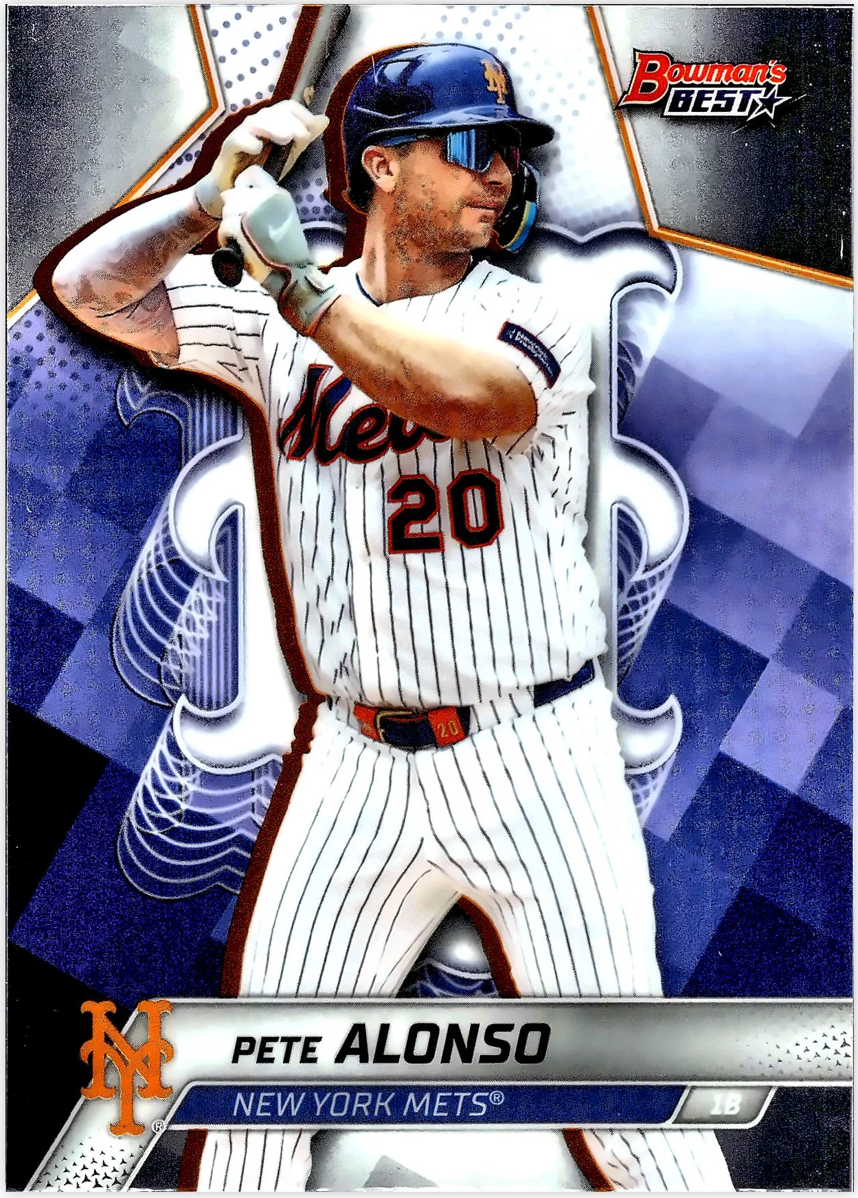 Pete Alonso 2025 Bowman's Best #51 baseball card - Front