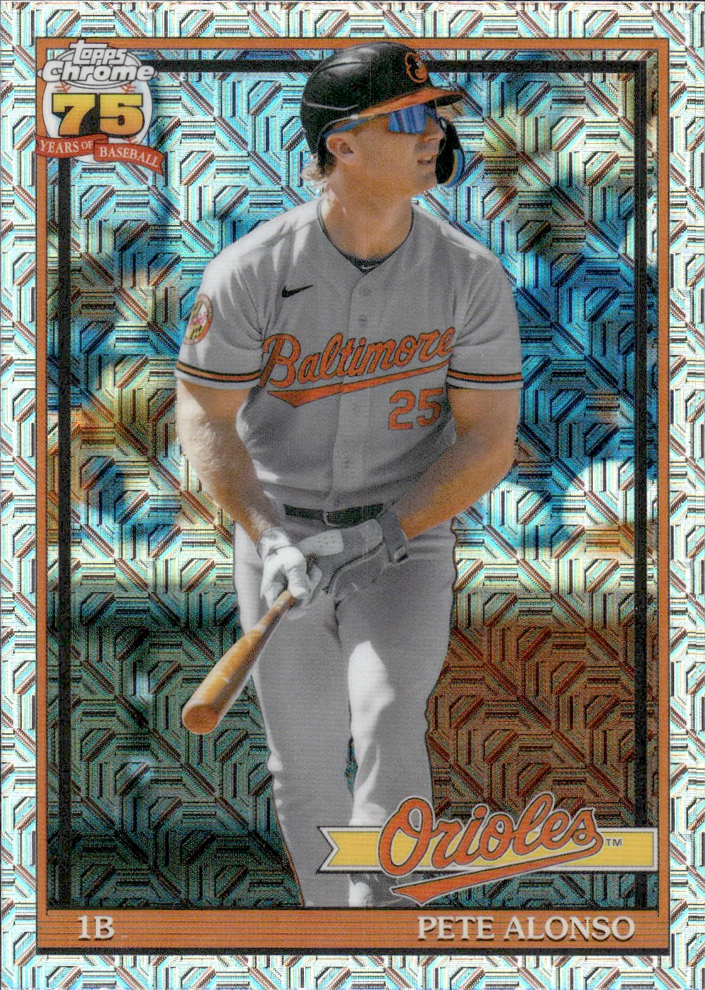 Pete Alonso #91C2-1 Mojo Silver Pack 2026 Topps Series 2 Baseball baseball card - Front
