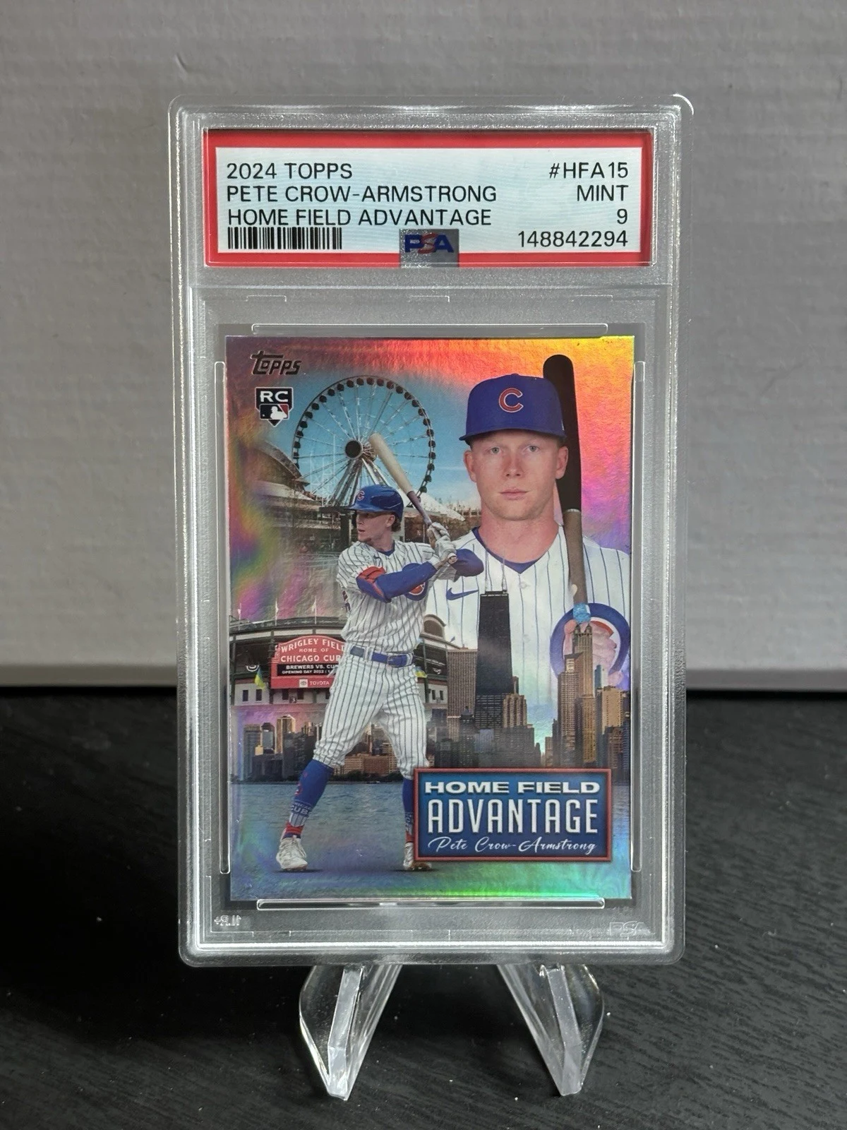 Pete Crow-Armstrong #HFA-15 2024 Topps Baseball Home Field Advantage front