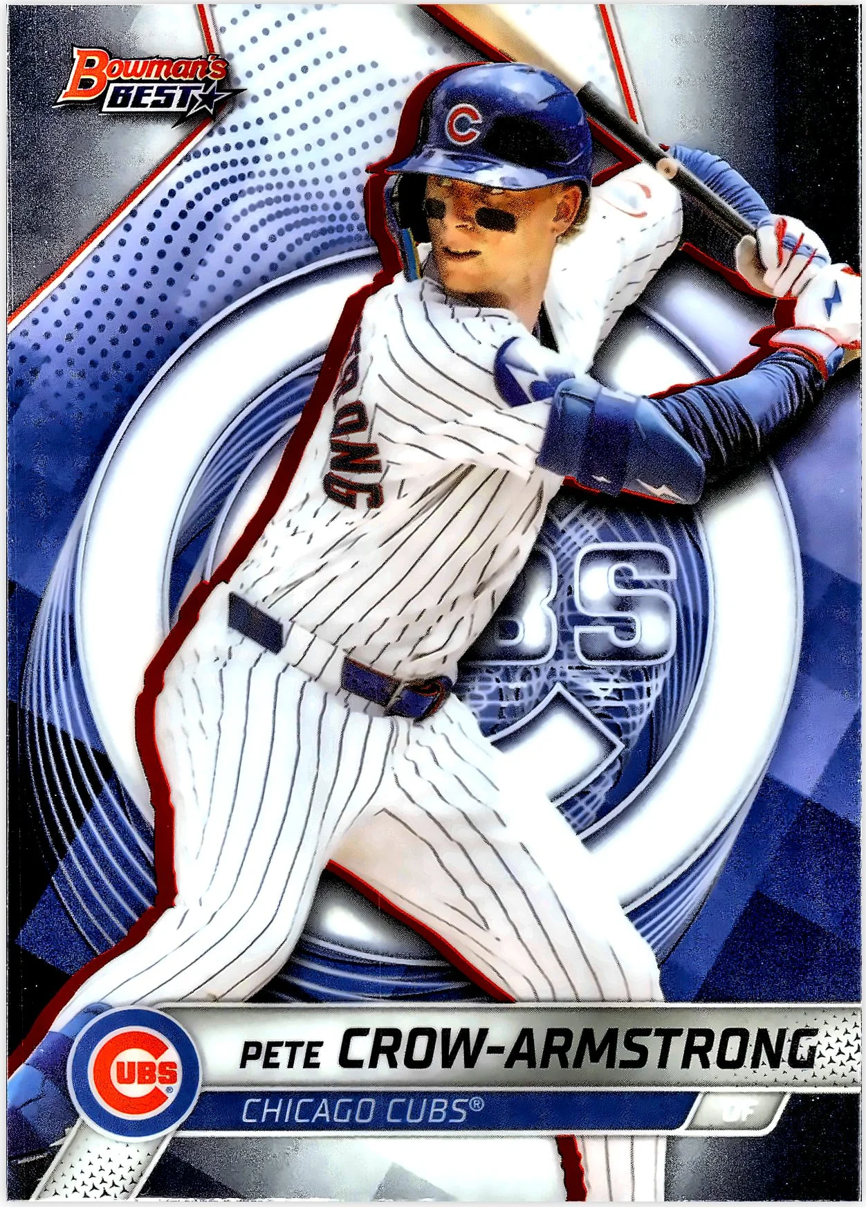 Pete Crow-Armstrong 2025 Bowman's Best #35 baseball card - Front