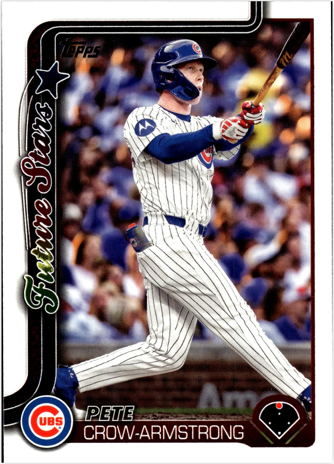 Pete Crow-Armstrong 2025 Topps #290 Future Stars baseball card - Front