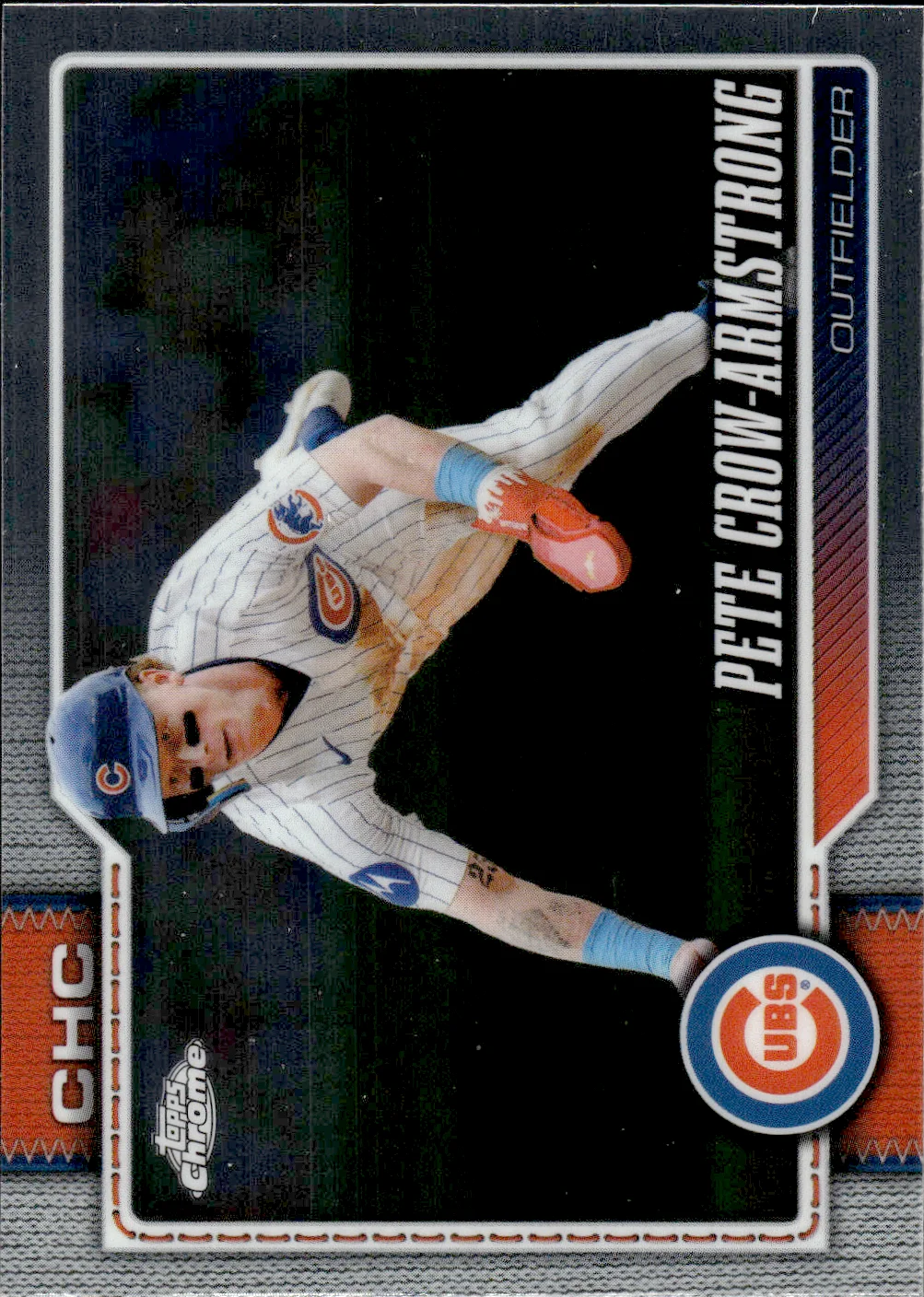 Pete Crow-Armstrong #45 2026 Topps Chrome Baseball baseball card - Front