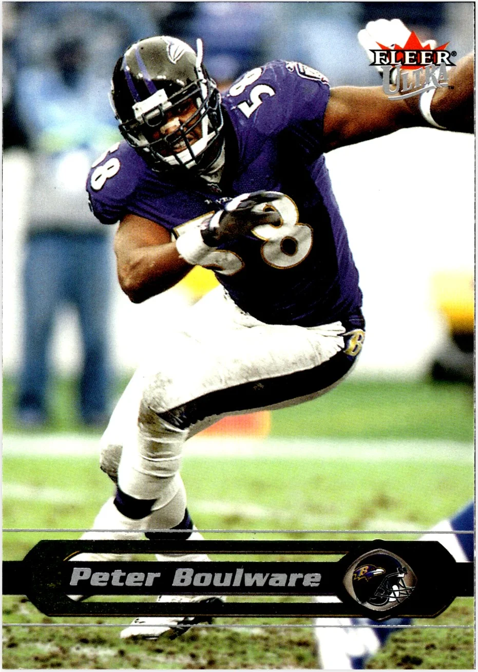 Peter Boulware 2002 Ultra #94 football card - Front