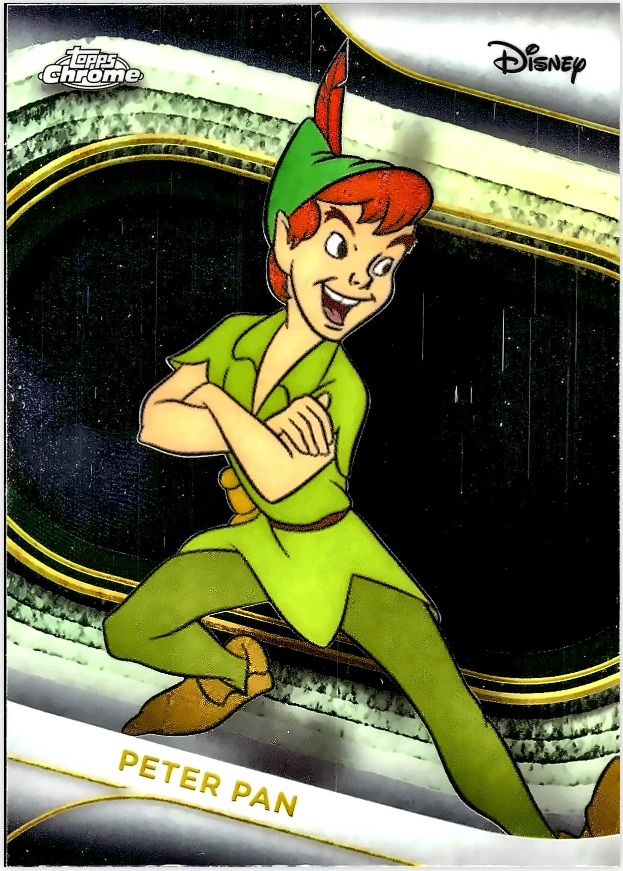 Peter Pan 2025 Topps Chrome Disney #157 trading card - Front