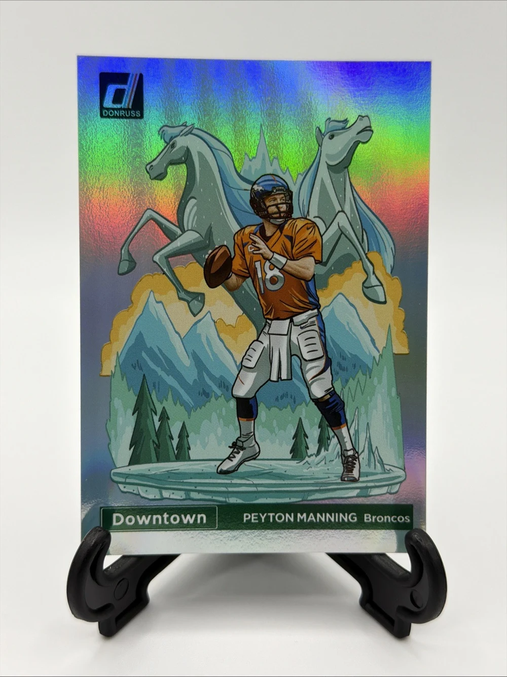 Peyton Manning #D-9 2023 Donruss Football Downtown front