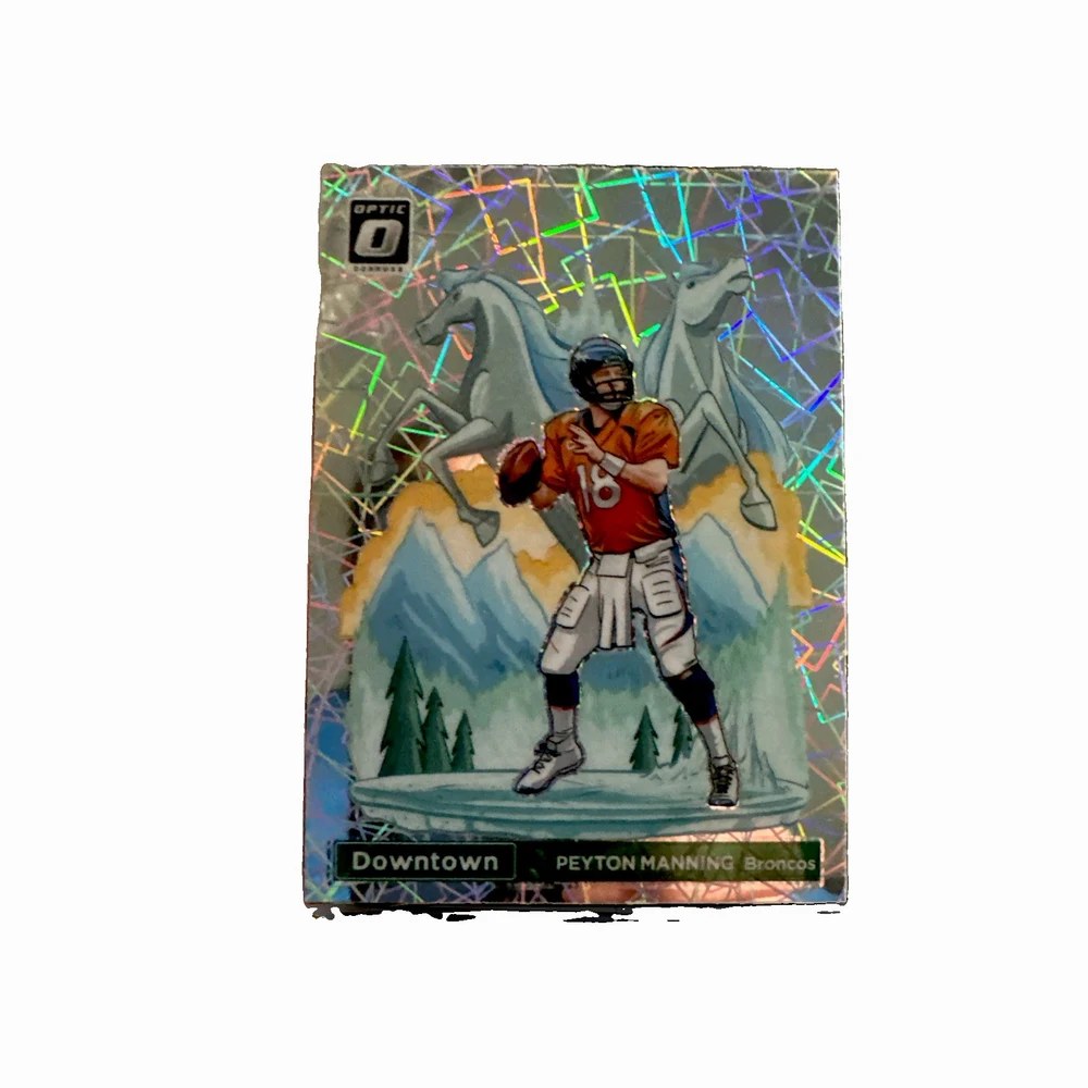 Peyton Manning #D-9 2023 Donruss Optic Football Downtown front