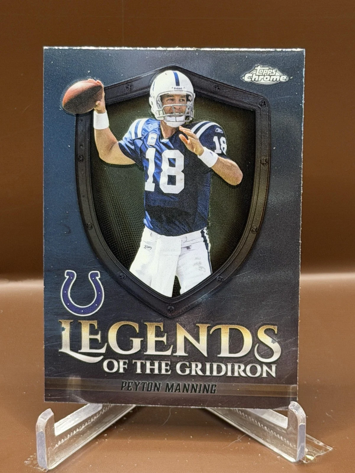 Peyton Manning 2025 Topps Chrome Football card