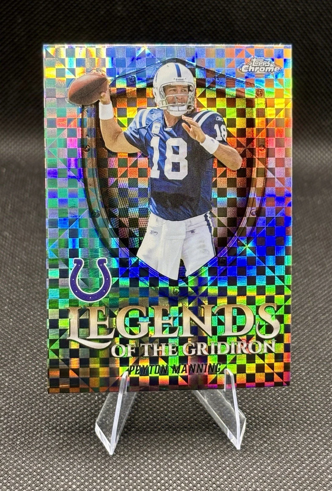 Peyton Manning 2025 Topps Chrome Football card