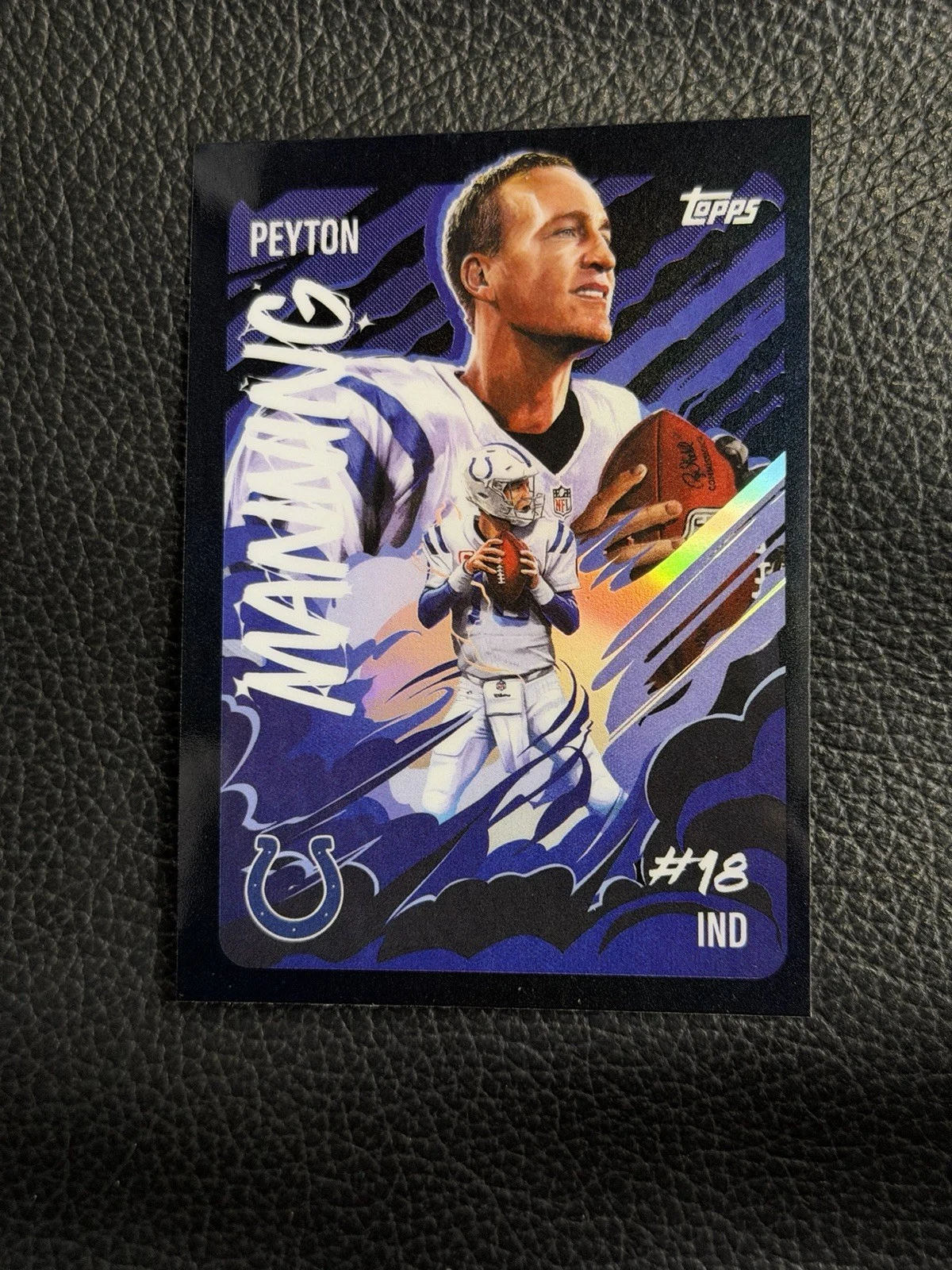 Peyton Manning 2025 Topps Chrome Football card