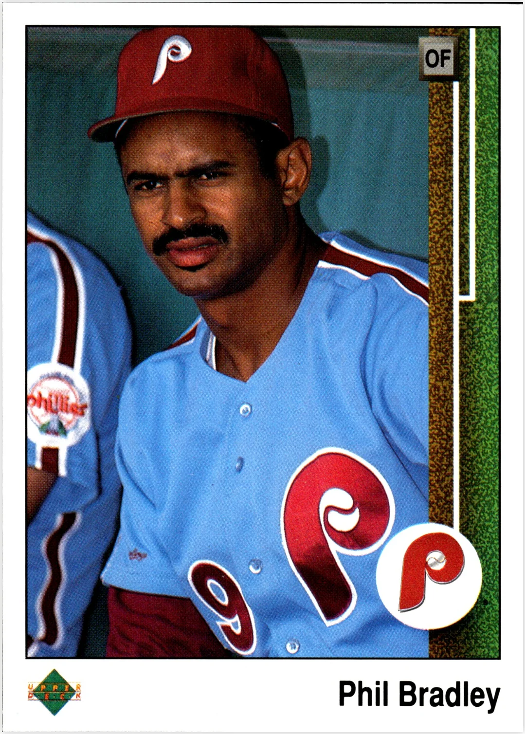 Phil Bradley 1989 Upper Deck #229 baseball card - Front