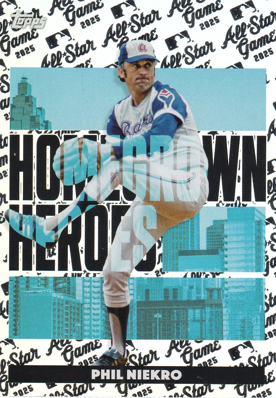 Phil Niekro 2025 Topps All Star Game #HH-23 Homegrown Heroes baseball card - Front