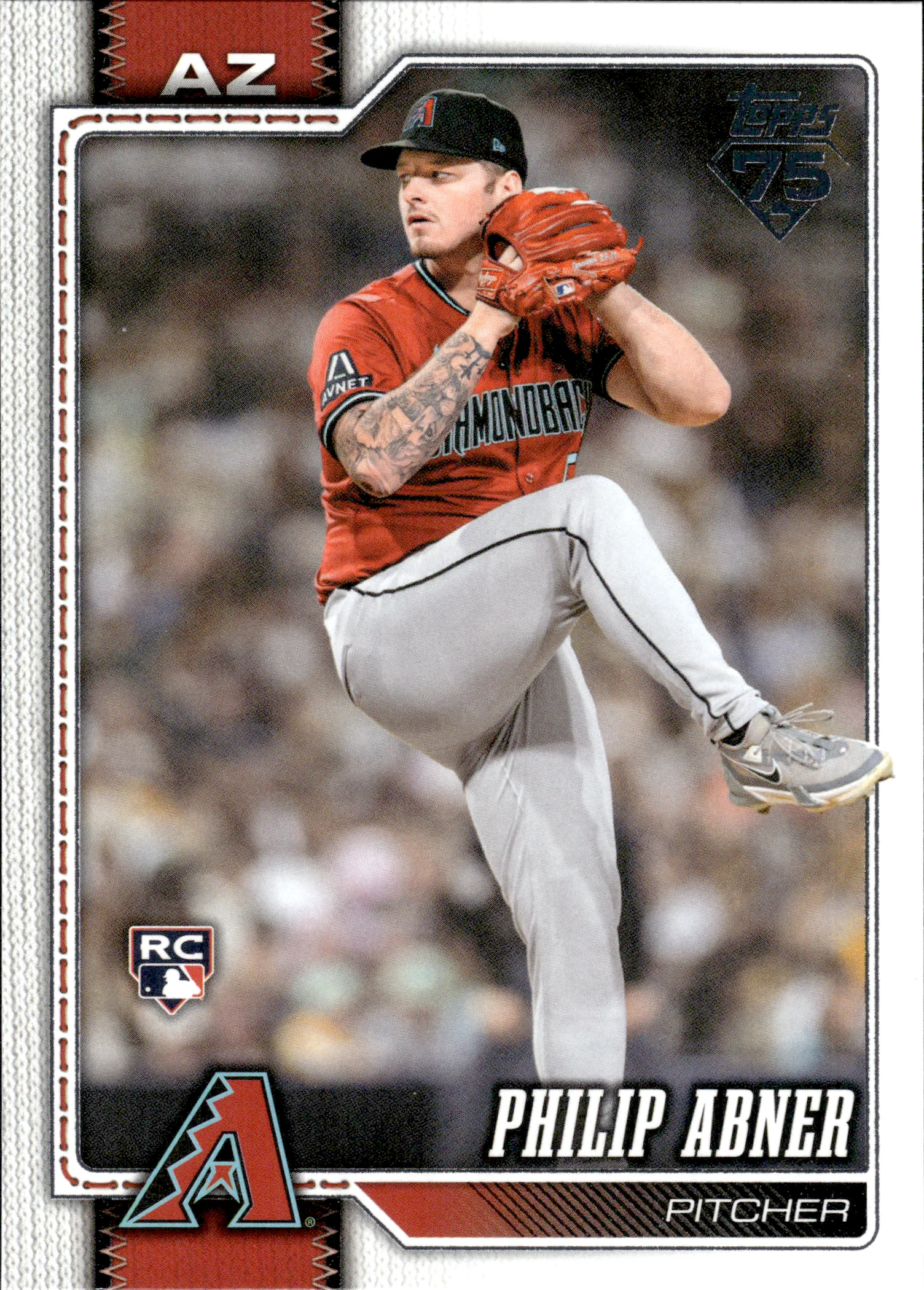 Philip Abner #510 Rookie Card 2026 Topps Series 2 baseball rookie card - Front