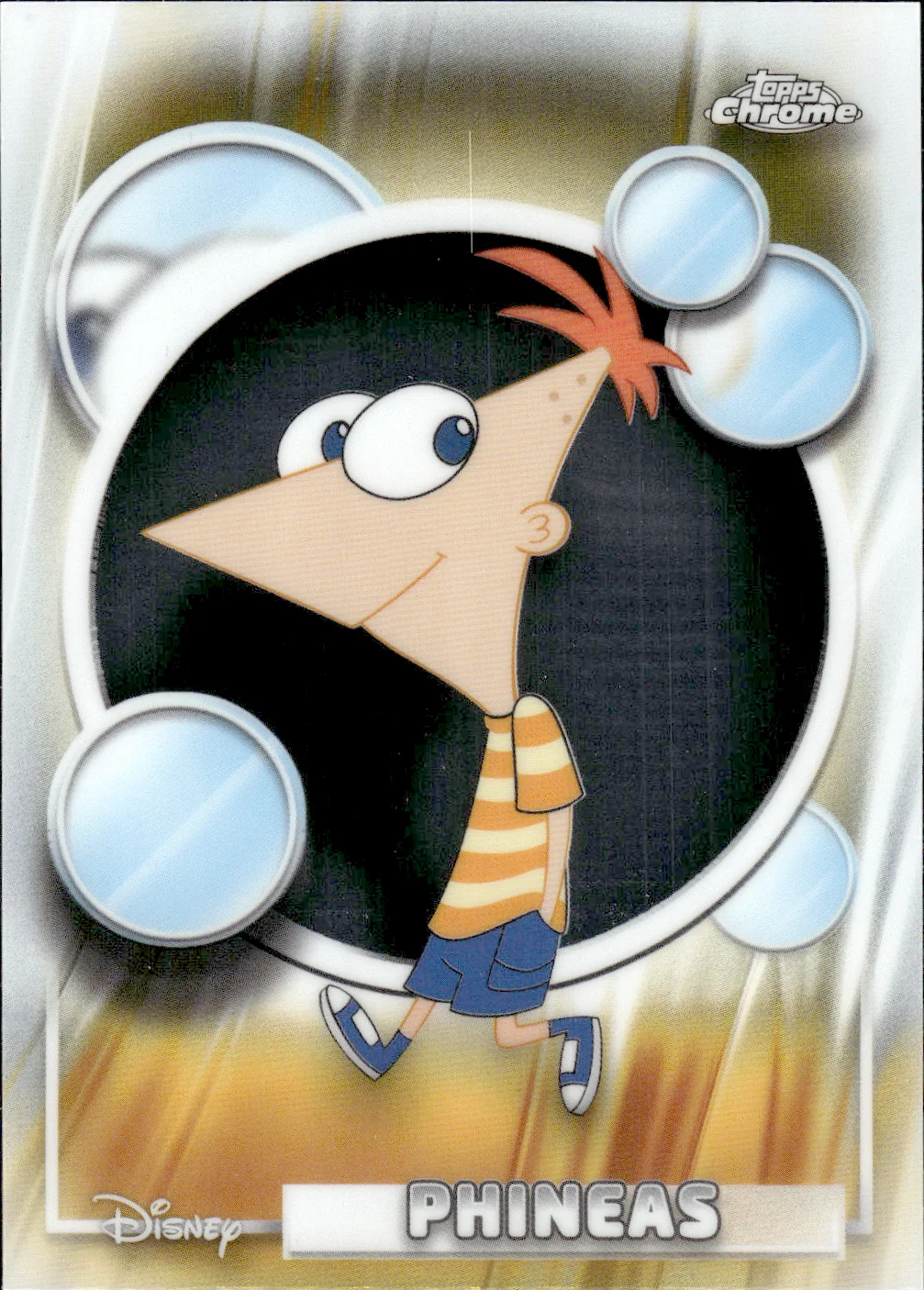 Phineas #115 2026 Topps Chrome Disney trading card - Front