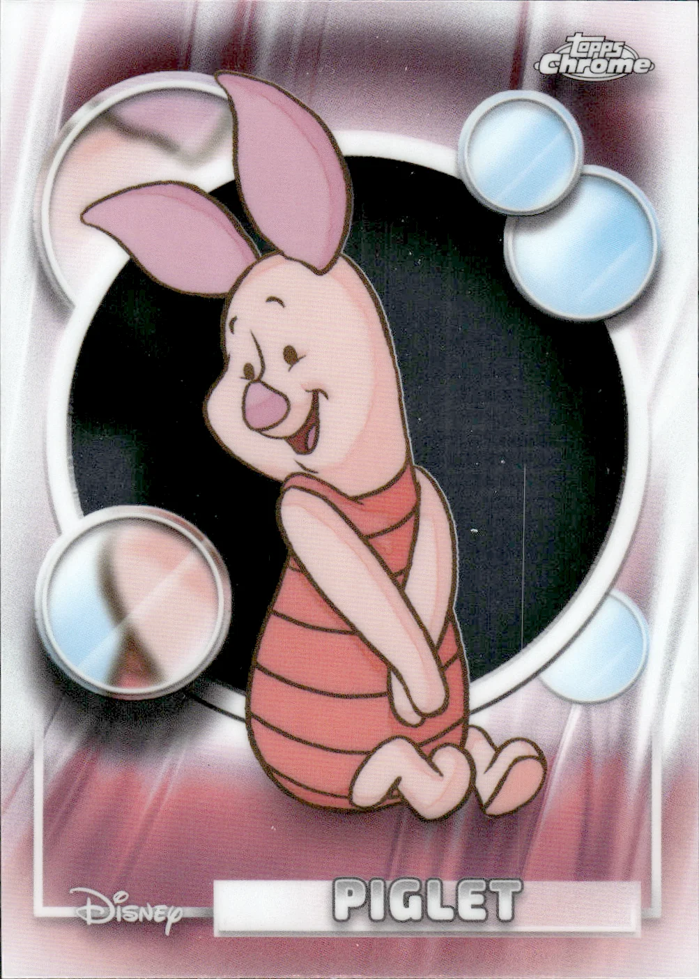 Piglet #103 2026 Topps Chrome Disney trading card - Front