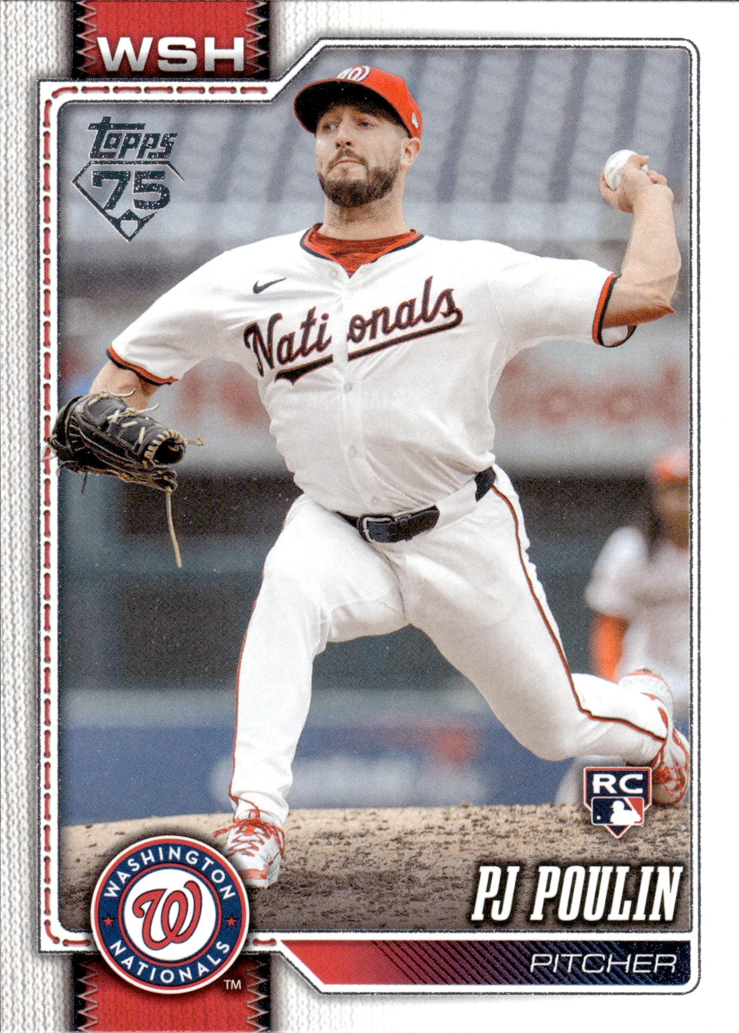 PJ Poulin #405 Rookie Card 2026 Topps Series 2 baseball rookie card - Front