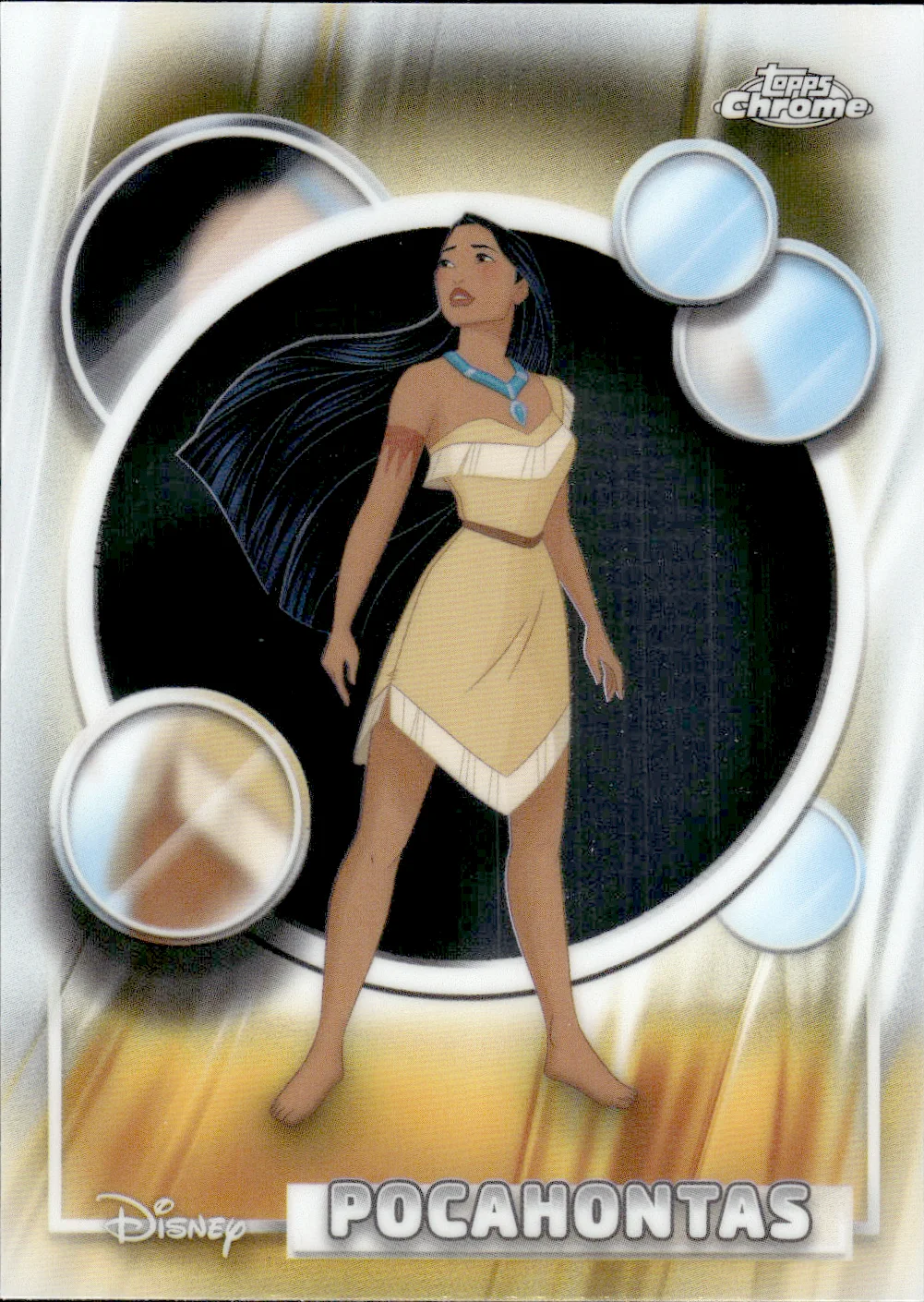 Pocahontas #157 2026 Topps Disney Chrome trading card - Front