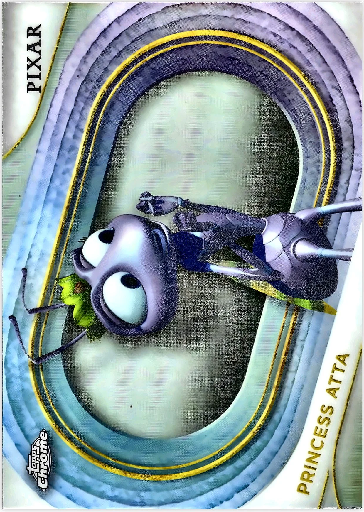 Princess Atta 2025 Topps Chrome Disney #79 Refractor trading card - Front