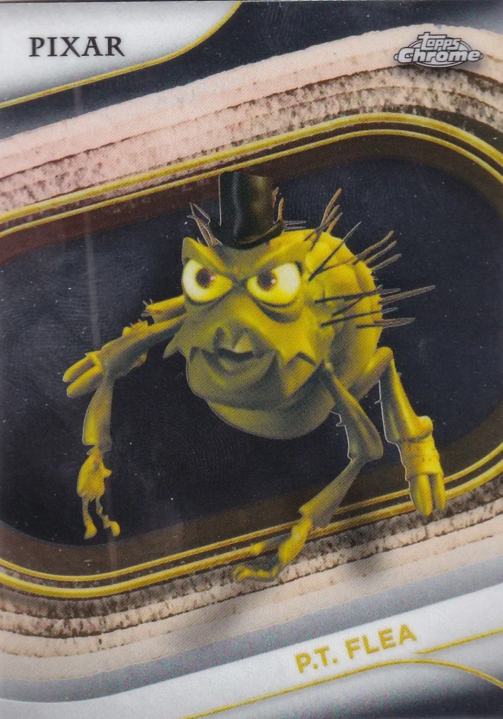 P.T. Flea 2025 Topps Chrome Disney #80 Base Card trading card - Front