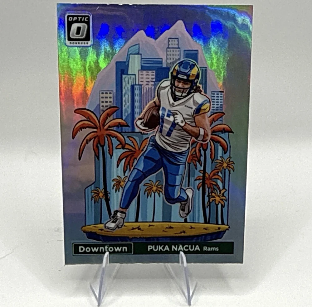 Puka Nacua #20 2024 Donruss Optic Football Downtown front