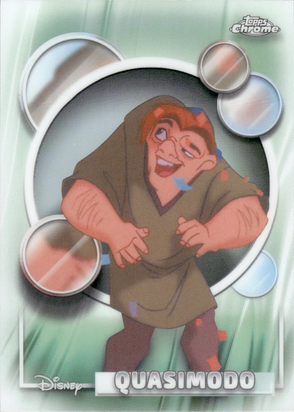 Quasimodo #30 Refractor 2026 Topps Chrome Disney trading card - Front