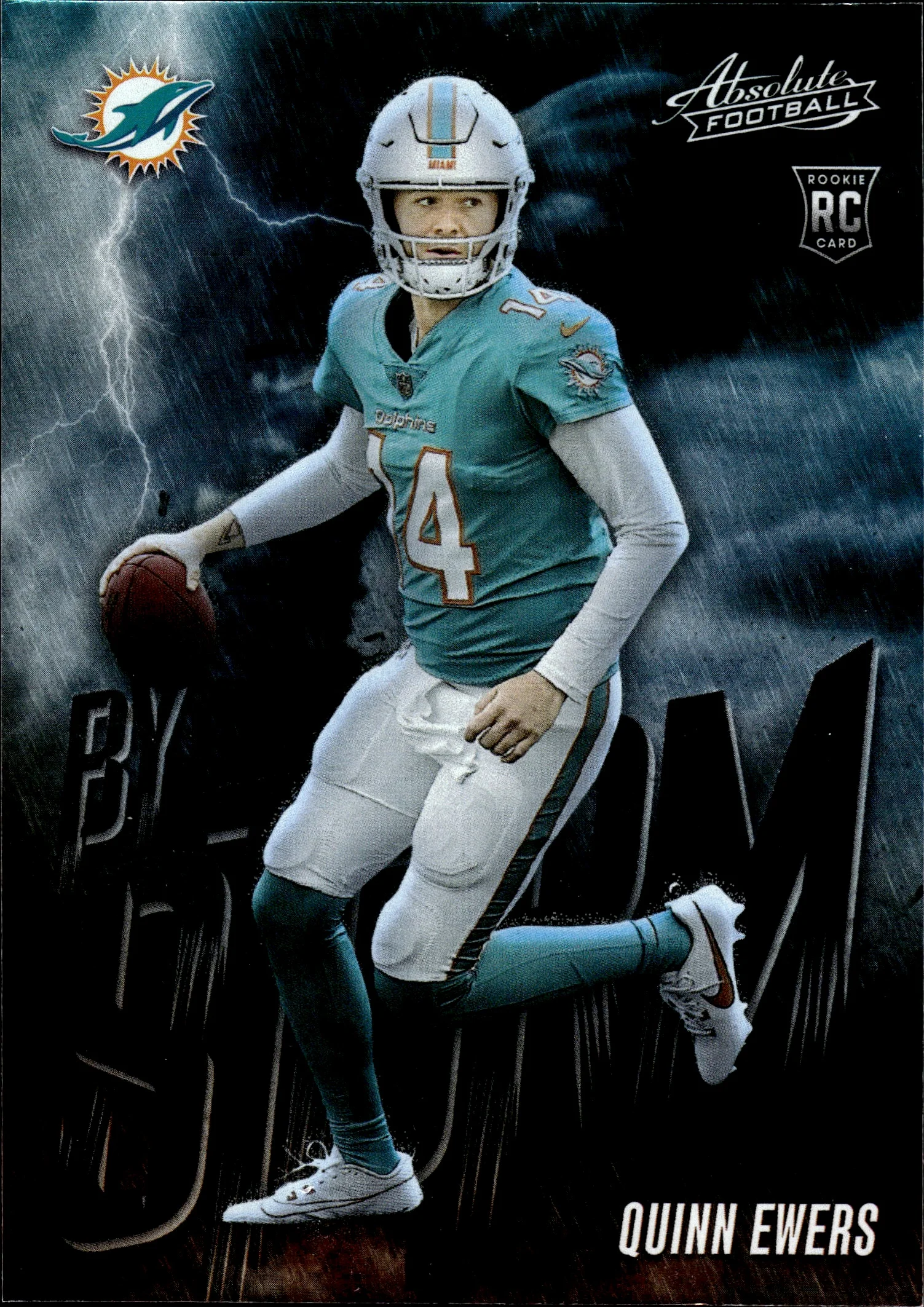 Quinn Ewers 2025 Panini Absolute #13 By Storm football card - Front