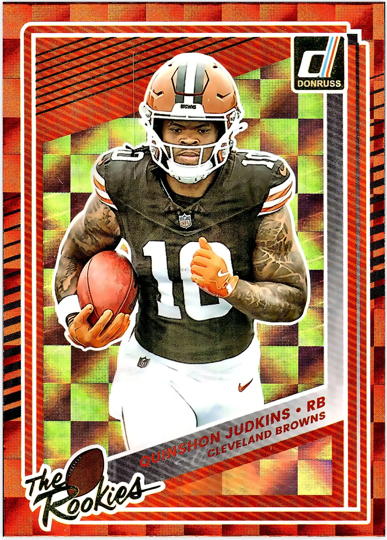 Quinshon Judkins 2025 Donruss #26 The Rookies football rookie card - Front