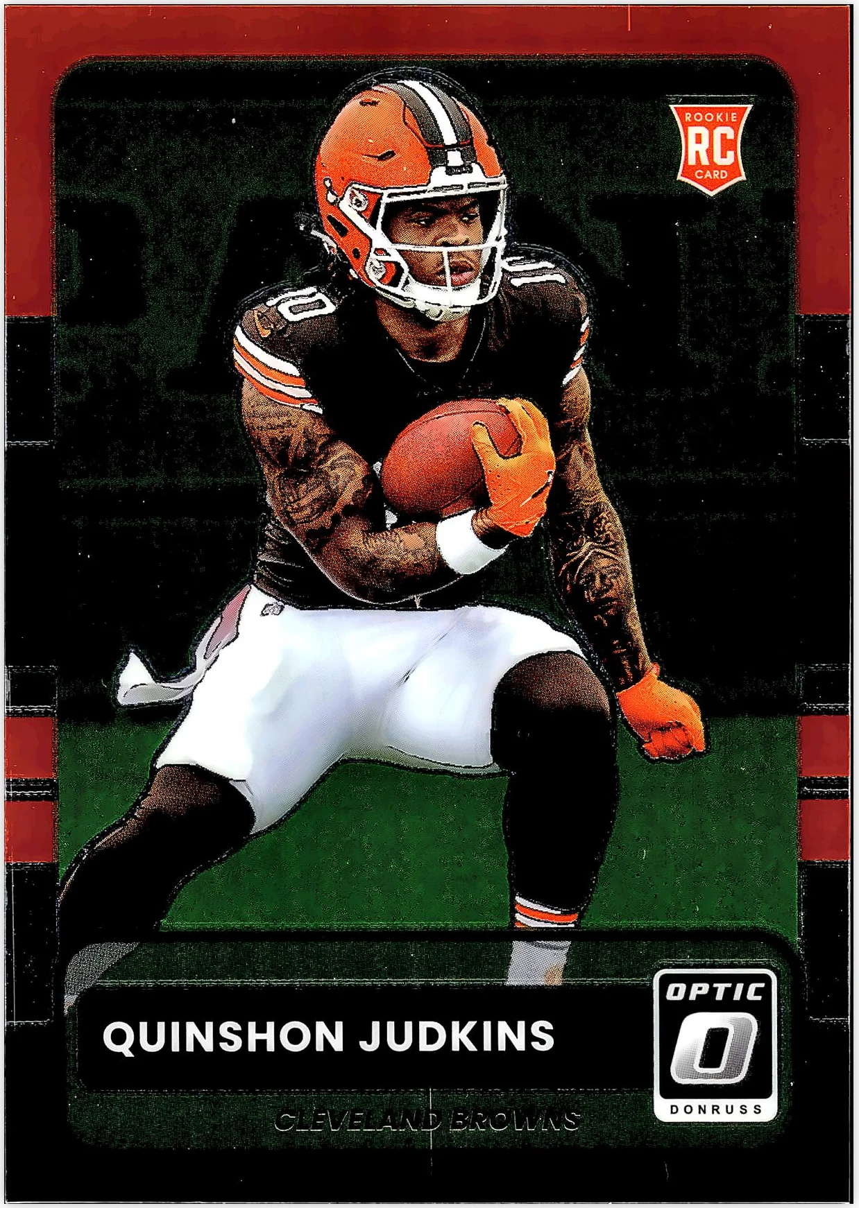 Quinshon Judkins 2025 Donruss Optic #12 2015 Retro football card - Front