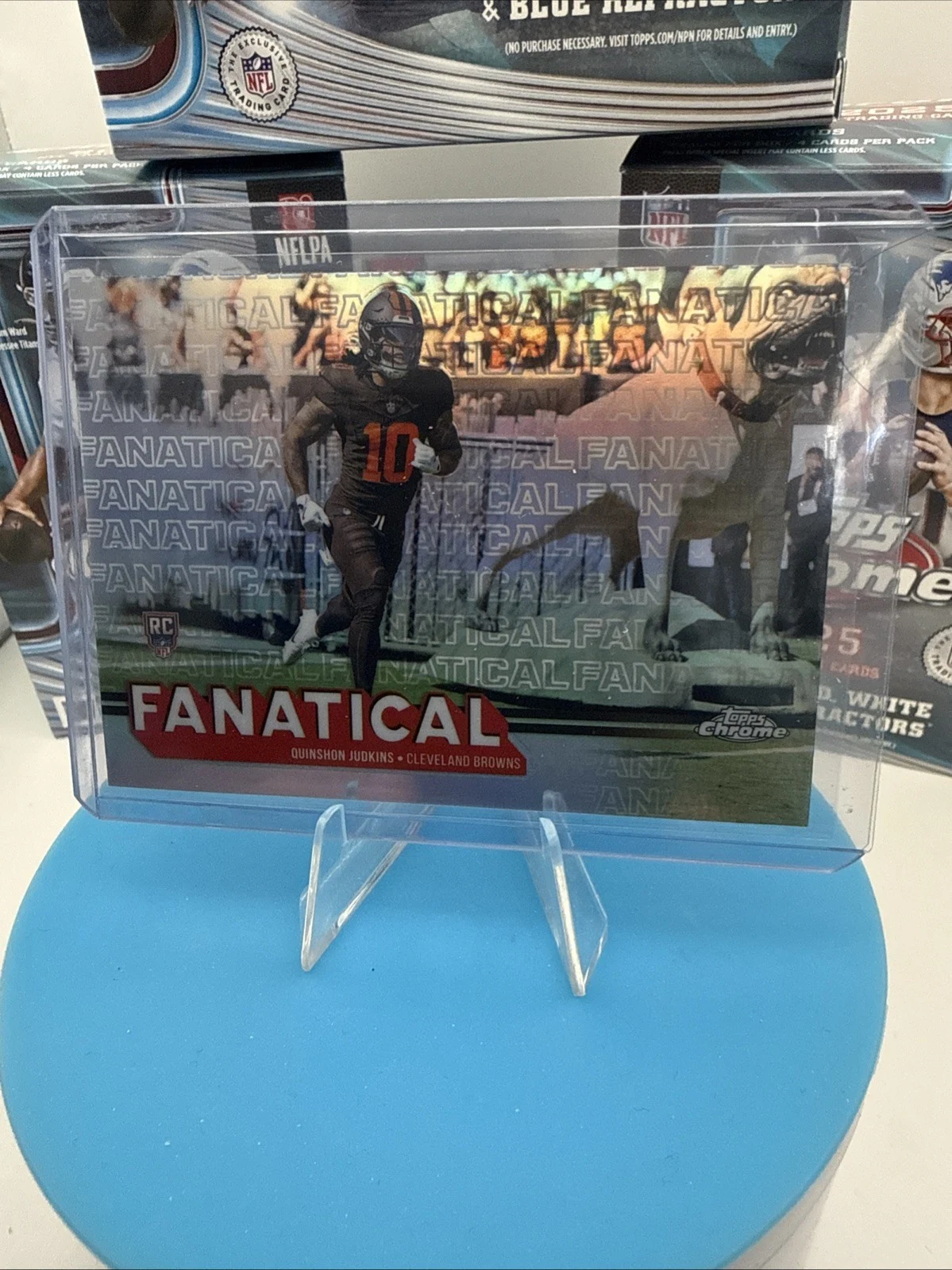 Quinshon Judkins 2025 Topps Chrome Football card