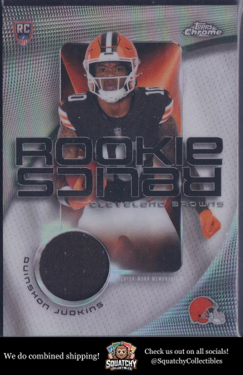Quinshon Judkins 2025 Topps Chrome Football card
