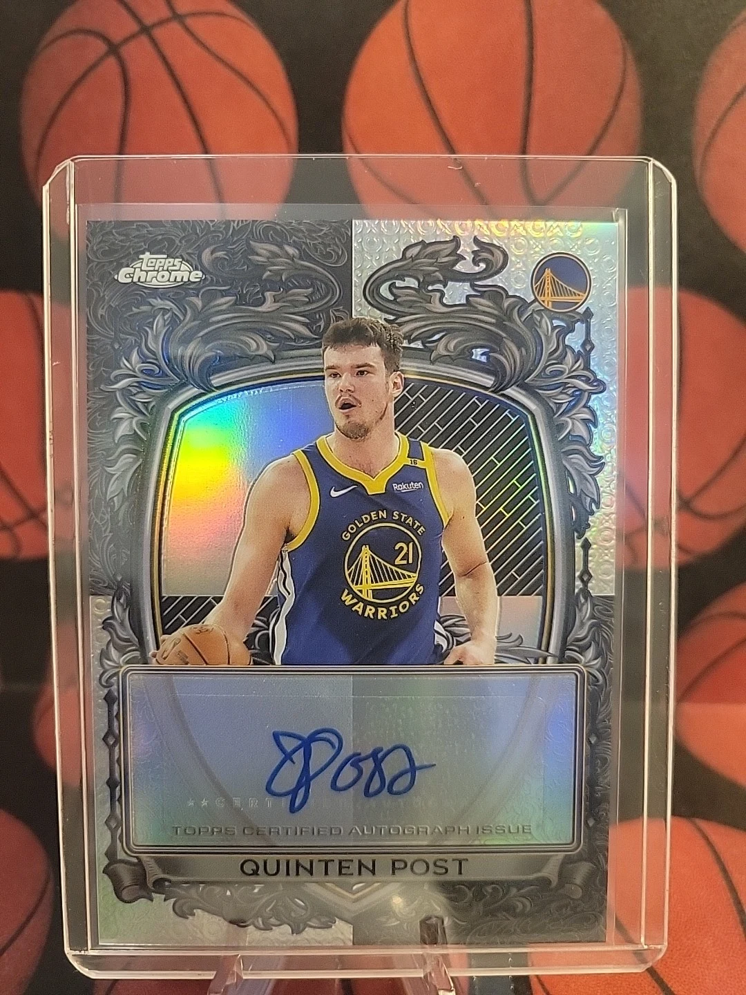 Quinten Post 2025 Topps Chrome Basketball card