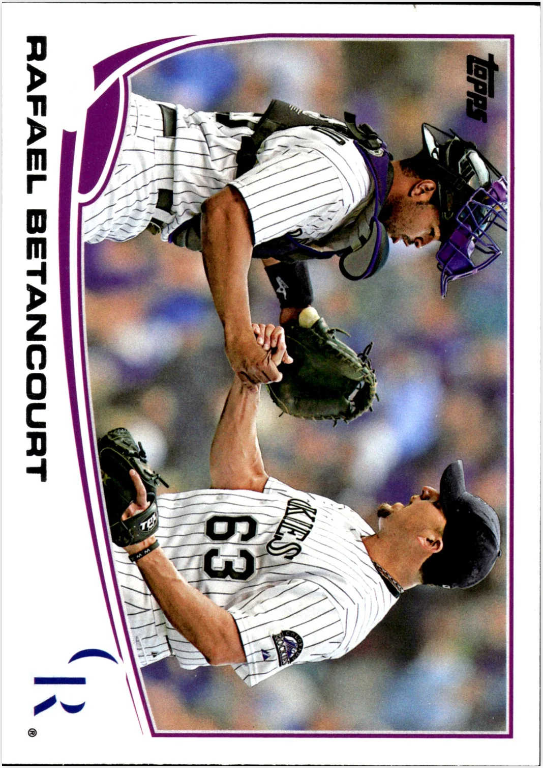 Rafael Betancourt 2013 Topps #604 baseball card - Front