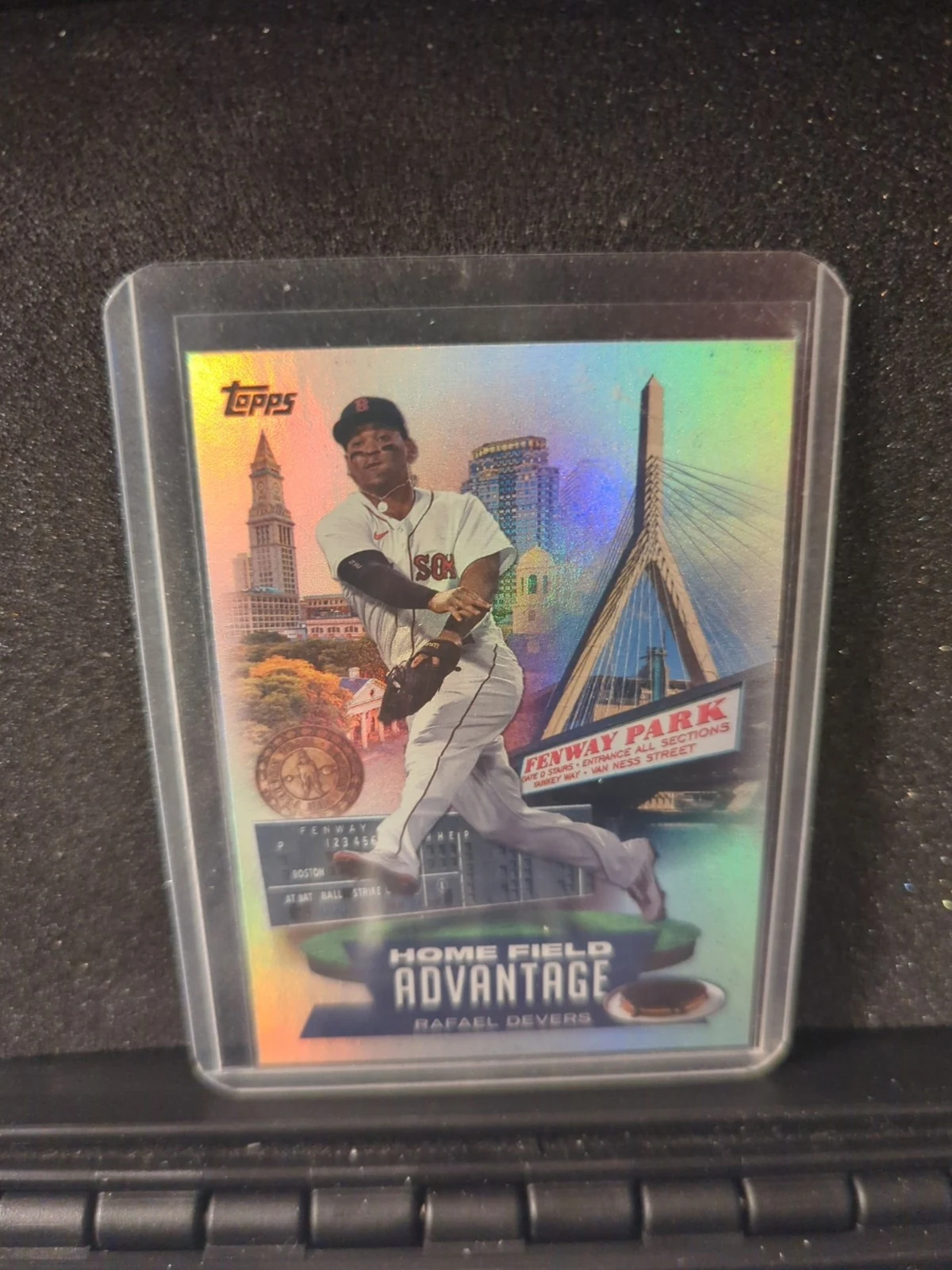 Rafael Devers #HA-15 2022 Topps Baseball Home Field Advantage front