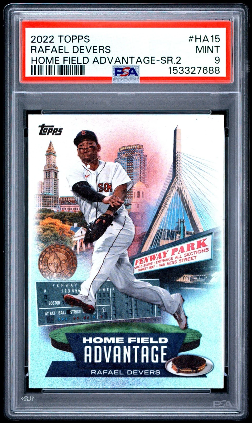 Rafael Devers #HA-15 2022 Topps Baseball Home Field Advantage front